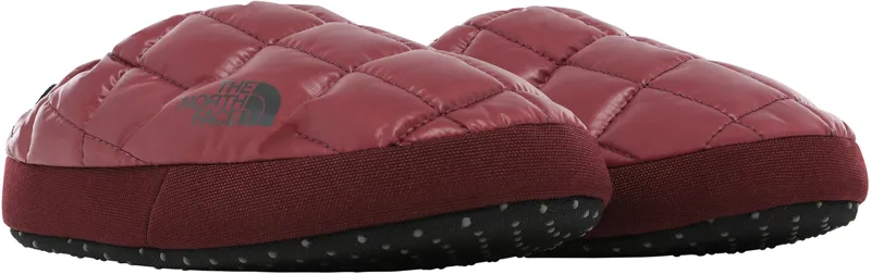 The North Face Womens ThermoBall Tent Mule V - Deep Garnet Red-2