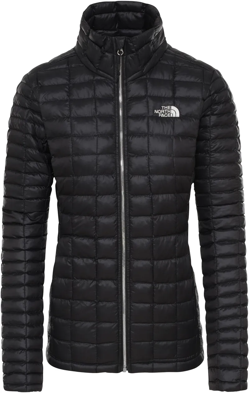 womens black thermoball jacket