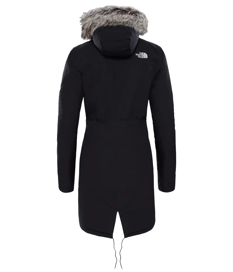 The North Face Womens Zaneck Parka - TNF Black/ Vintage White-1