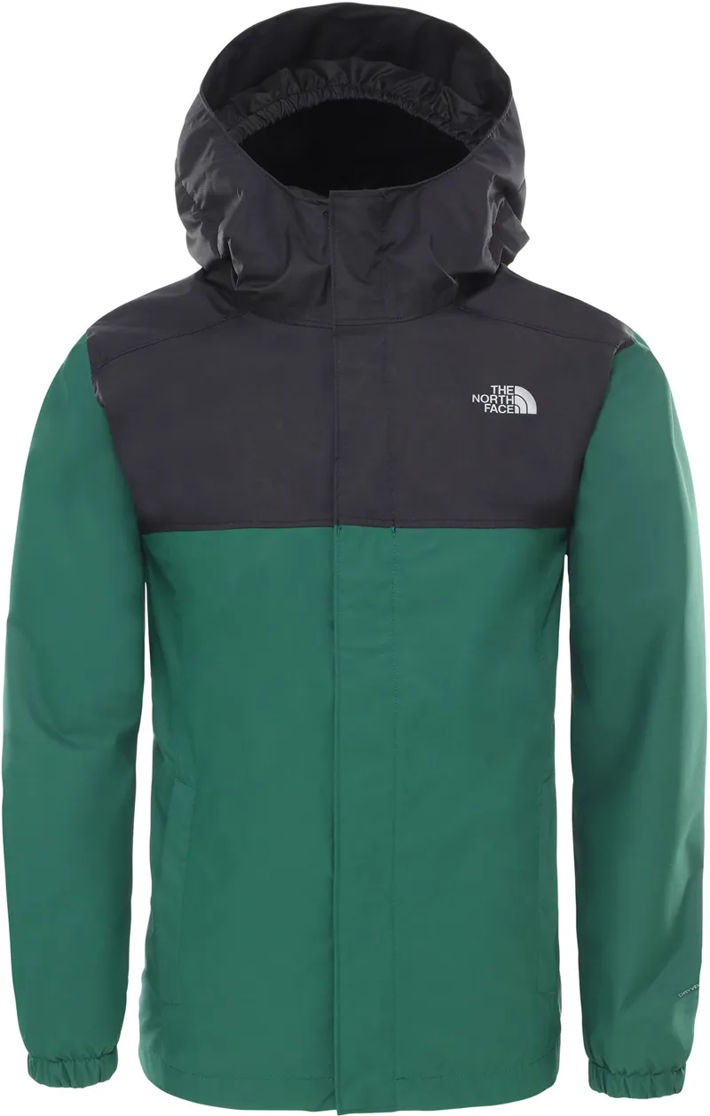 The North Face Boys Resolve Reflective Jacket - Night Green