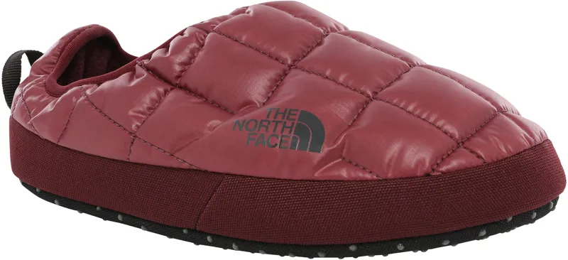 The North Face Womens ThermoBall Tent Mule V - Deep Garnet Red-1