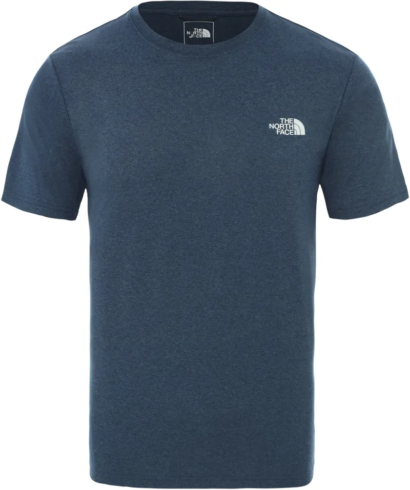 The North Face Reaxion Amp Crew - Blue Wing Teal Heather