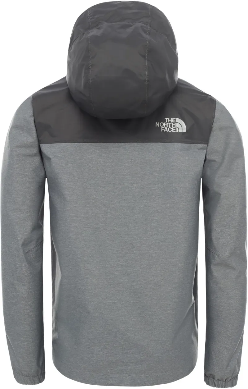 The North Face Boys Resolve Rain Jacket TNF Medium Grey Heather