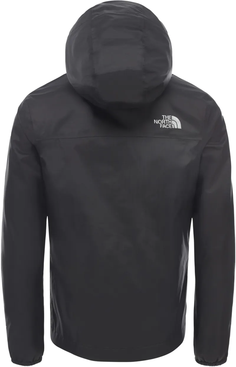 The North Face Girls Resolve Reflective Rain Jacket - TNF Black-1
