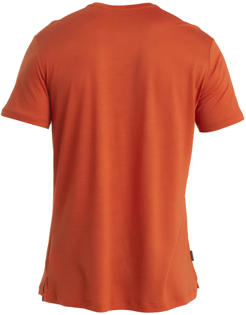 Icebreaker Mens Merino 125 Cool-Lite Sphere III SS Tee - Molten-1
