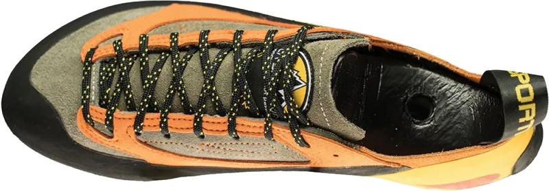 La Sportiva Finale Climbing Shoes - Brown-Orange-2