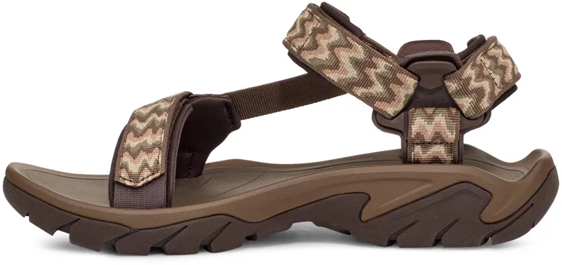 Teva Mens Terra Fi 5 Universal Sandal - Shifting Layers Teak-2