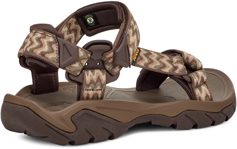 Teva Mens Terra Fi 5 Universal Sandal - Shifting Layers Teak-3