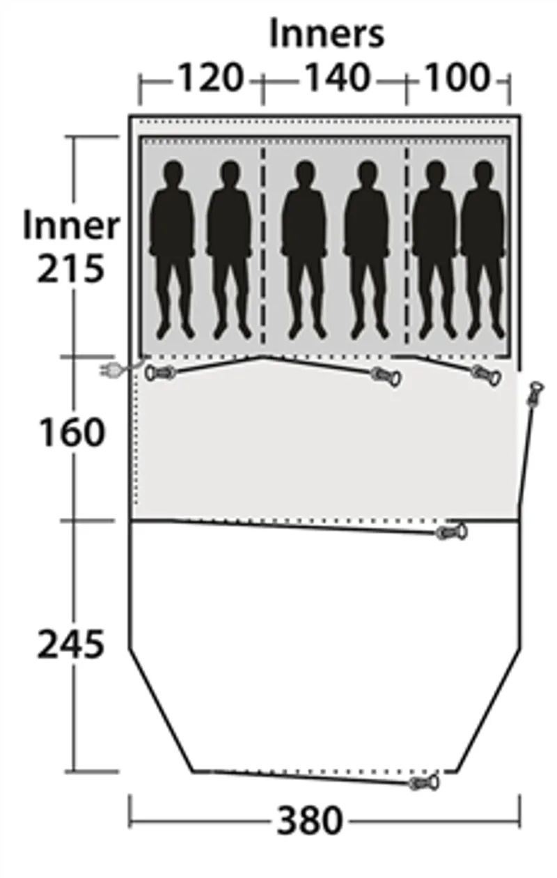 Outwell Demo Collingwood 6 Tent-3