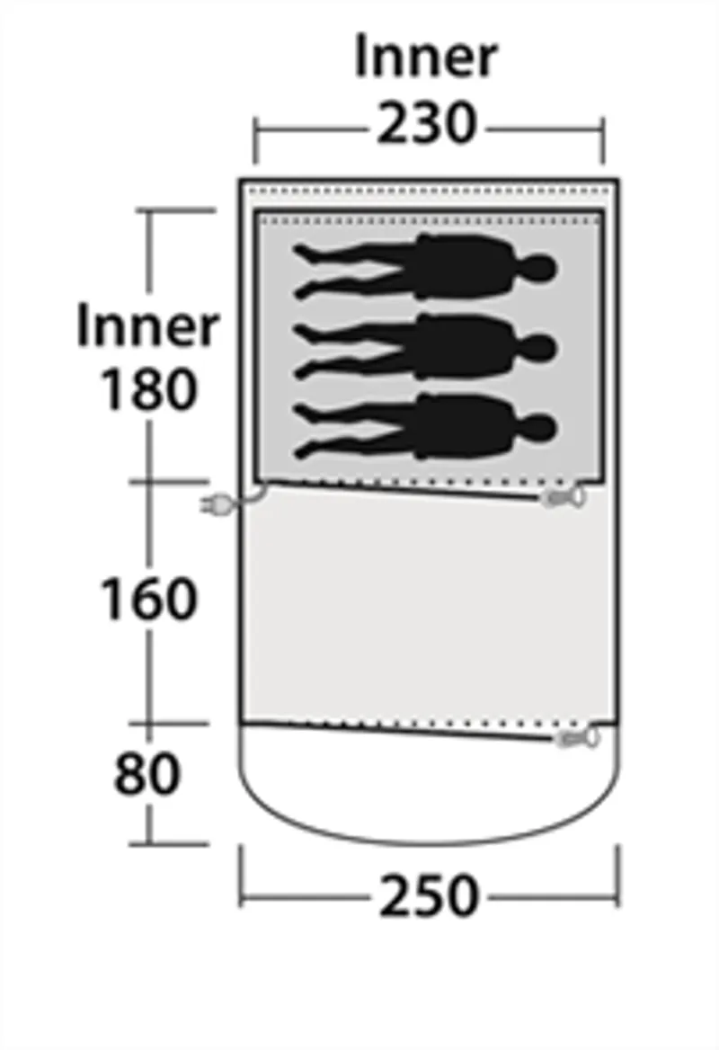 Outwell Demo Franklin 3 Tent-3