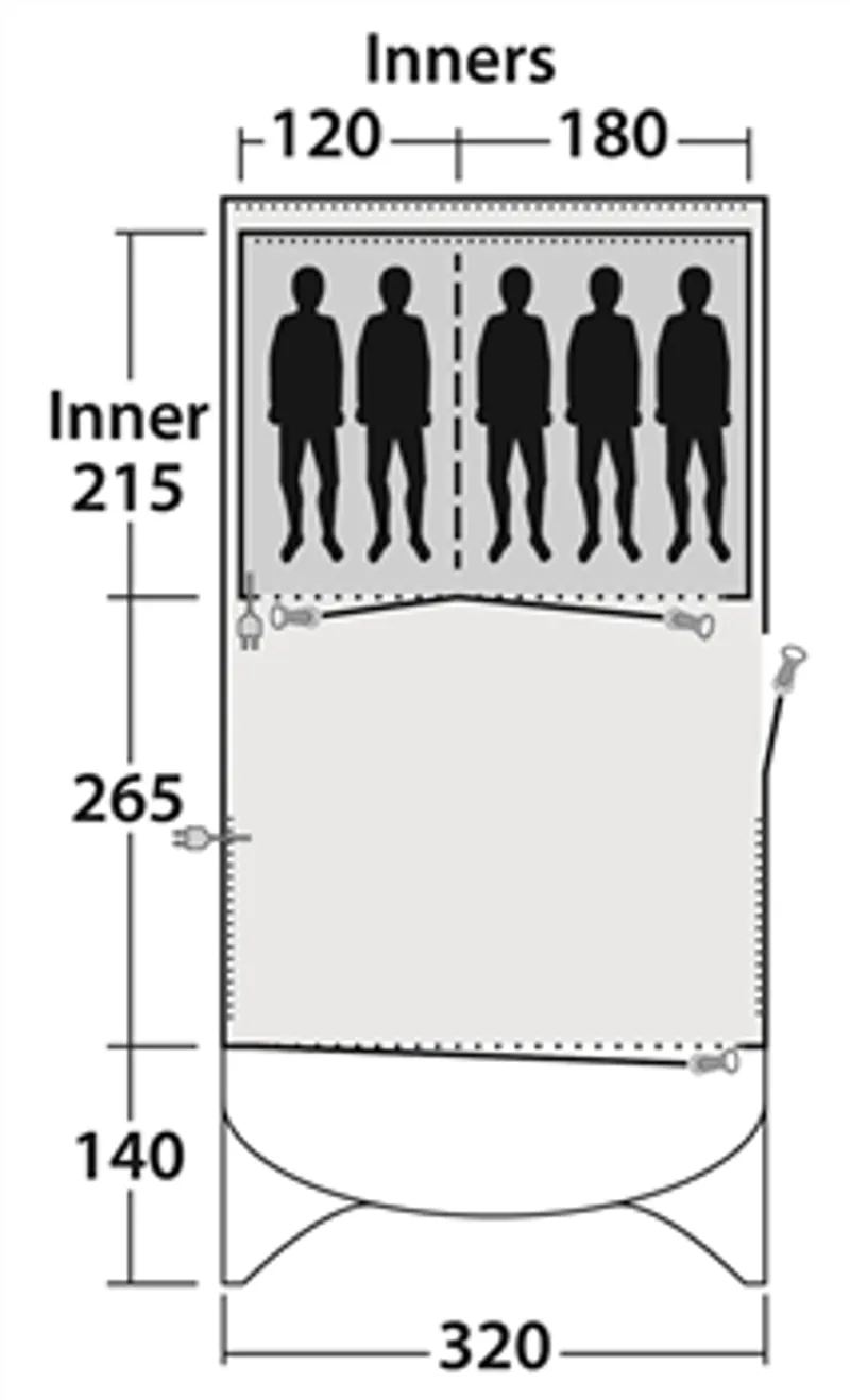 Outwell Demo Willwood 5 Tent-3