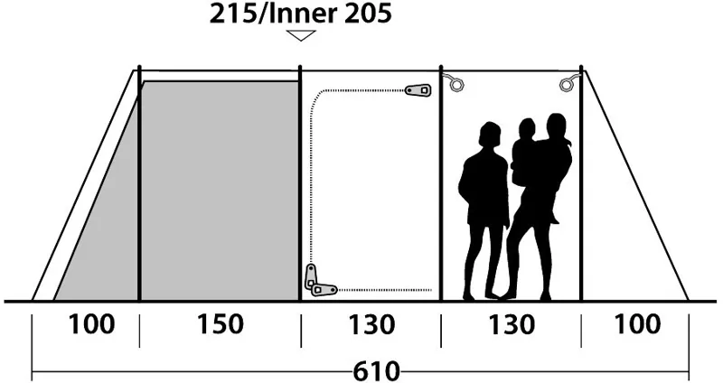 Outwell Montana 6P Tent - 2020 Model-6