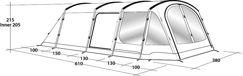 Outwell Montana 6P Tent - 2020 Model-4