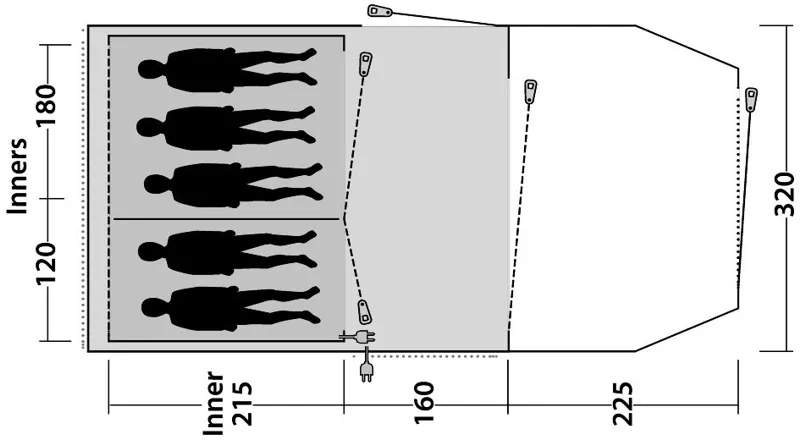 Outwell Collingwood 5 Tent - 2020 Model-3