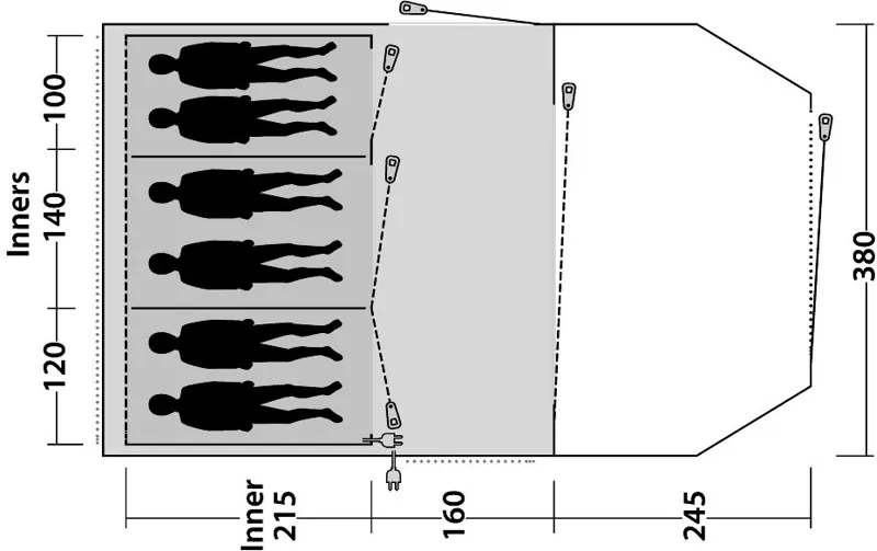 Outwell Collingwood 6 Tent - 2020 Model-3