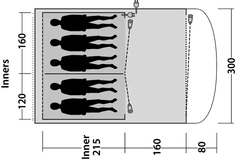 Outwell Franklin 5 Tent - 2020 Model-3