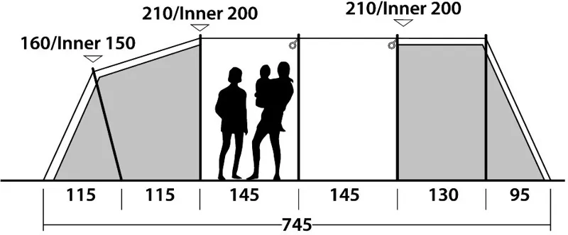Outwell Mallwood 7 Tent - 2020 Model-5