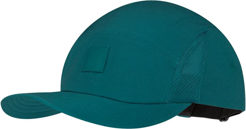 Buff 5 Panel Go Cap - Solid Teal