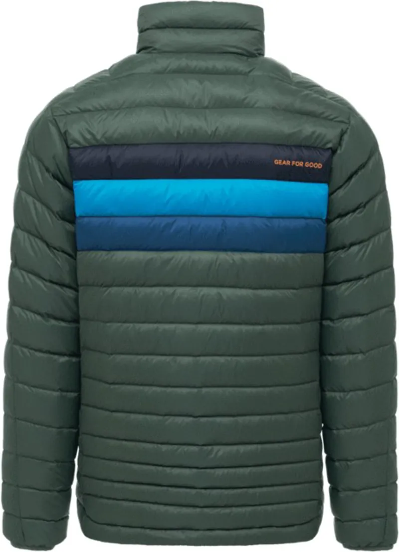 Cotopaxi Mens Fuego Down Jacket - Spruce Stripes-1
