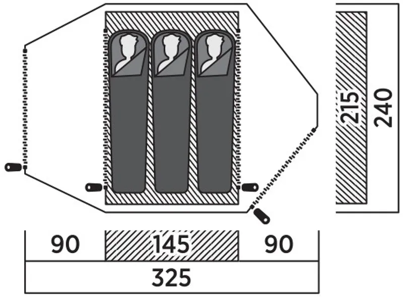 Easy Camp Vega 300 Compact Tent -2