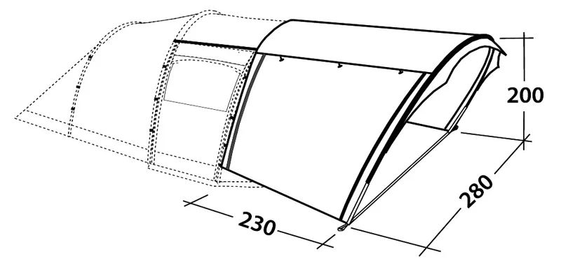 Robens Shade Grabber Canopy - 2020 Model-2
