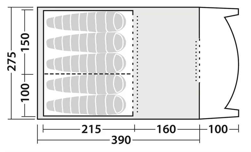 Robens Lookout 500 Inflatable Tent - 2020 Model-4