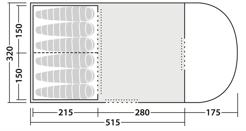 Robens Woodview 600 Inflatable Tent - 2020 Model-4