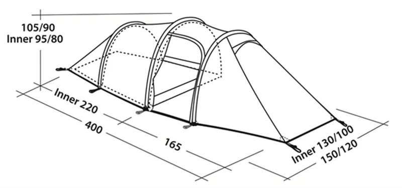 Robens Voyager 2EX Tent - DEMO MODEL-4