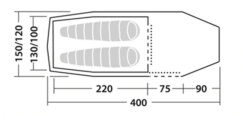 Robens Voyager 2EX Tent - DEMO MODEL-3