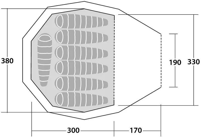 Robens Fairbanks Grande Bell Tent Package - DEMO MODEL-2