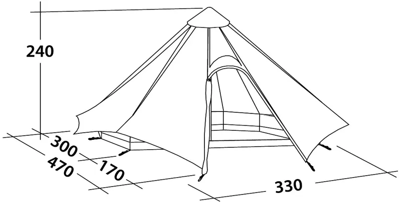 Robens Fairbanks Grande Bell Tent Package - DEMO MODEL-1