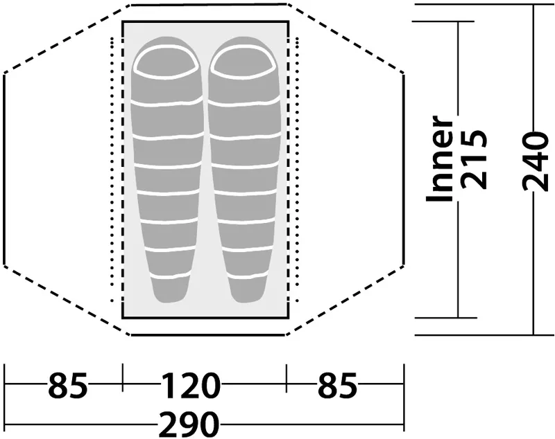 Robens Goshawk 2 Tent - 2020 Model-3