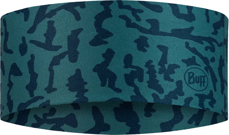 Buff Coolnet UV Wide Headband - Ater Teal