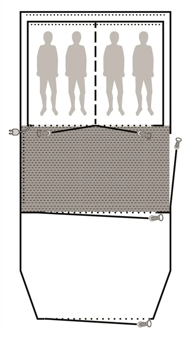 Outwell Chatham 4A Flat Woven Carpet - 2019 Model-5