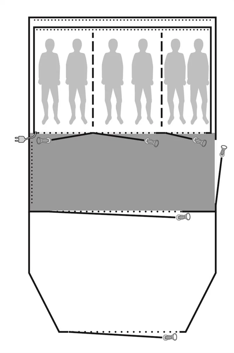 Outwell Collingwood 6 Flat Woven Carpet - 2020 Model-5