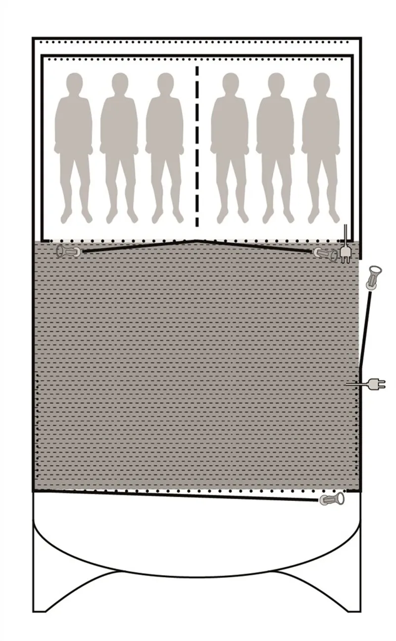 Outwell Willwood 6 Flat Woven Carpet - 2020 Model-5