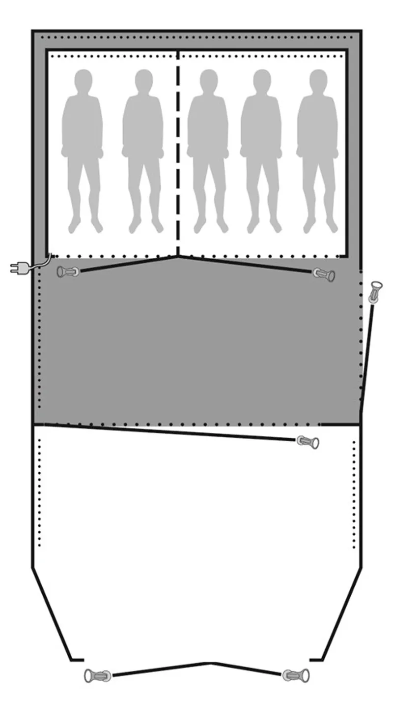 Outwell Stone Lake 5ATC Footprint - 2020 Model-1