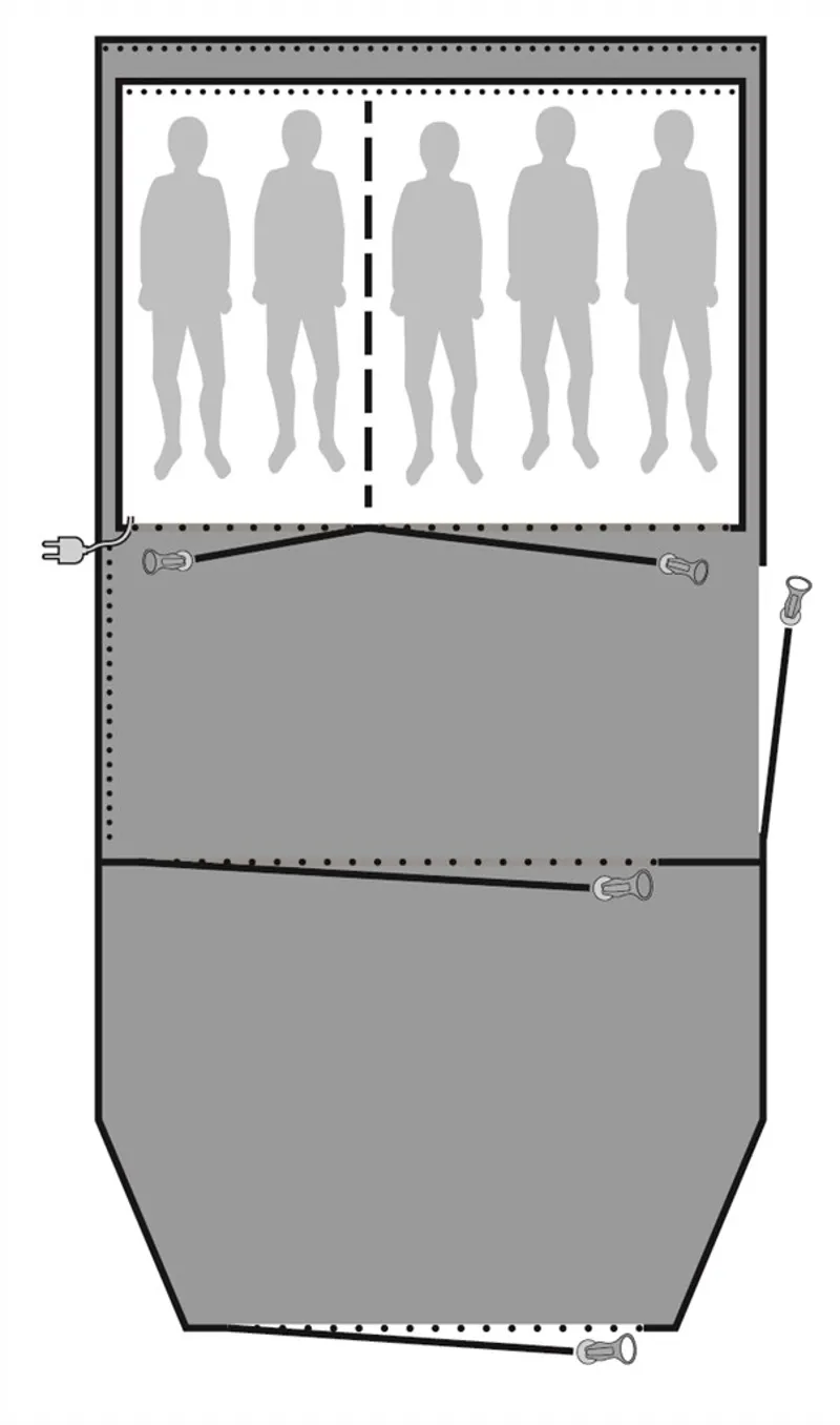 Outwell Collingwood 5 Footprint - 2020 Model-1