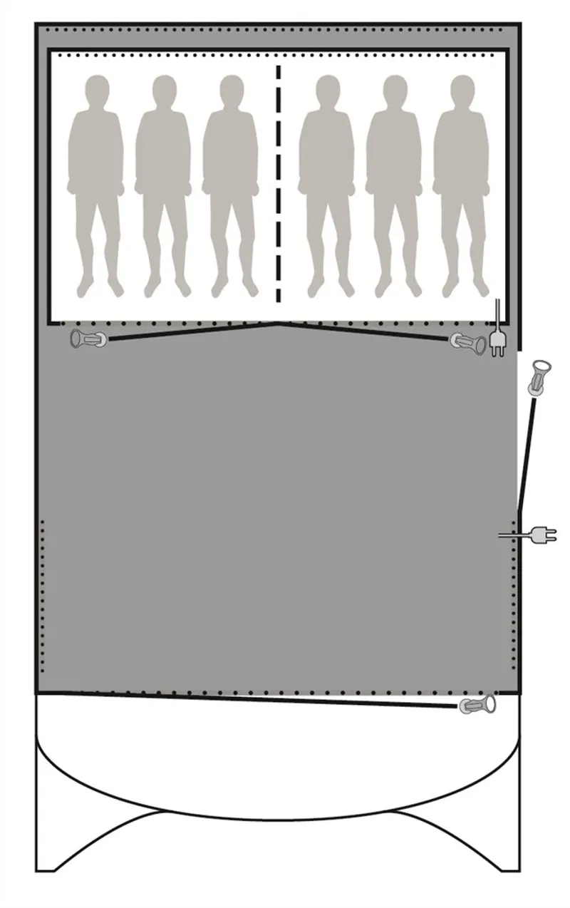 Outwell Willwood 6 Footprint - 2020 Model-1