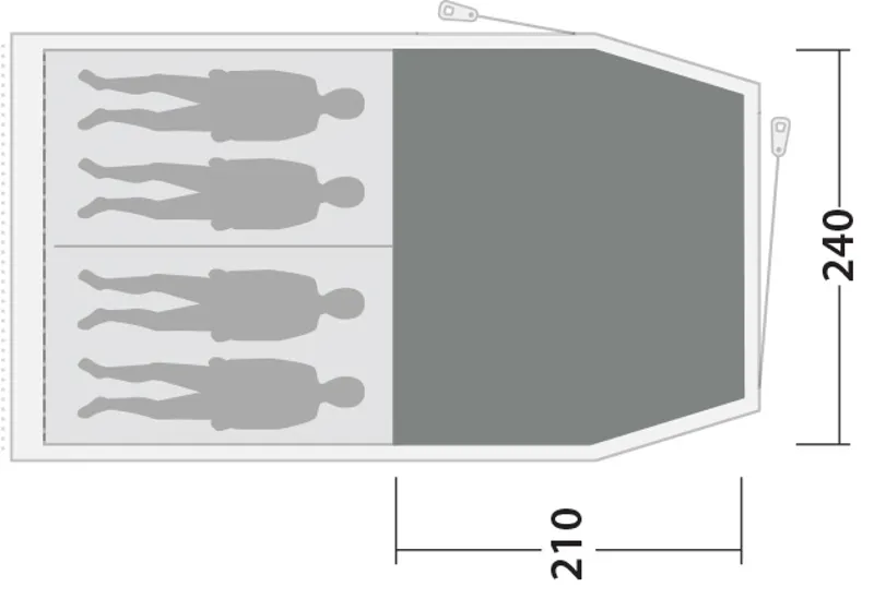 Outwell Blackwood 4 Cozy Carpet-1