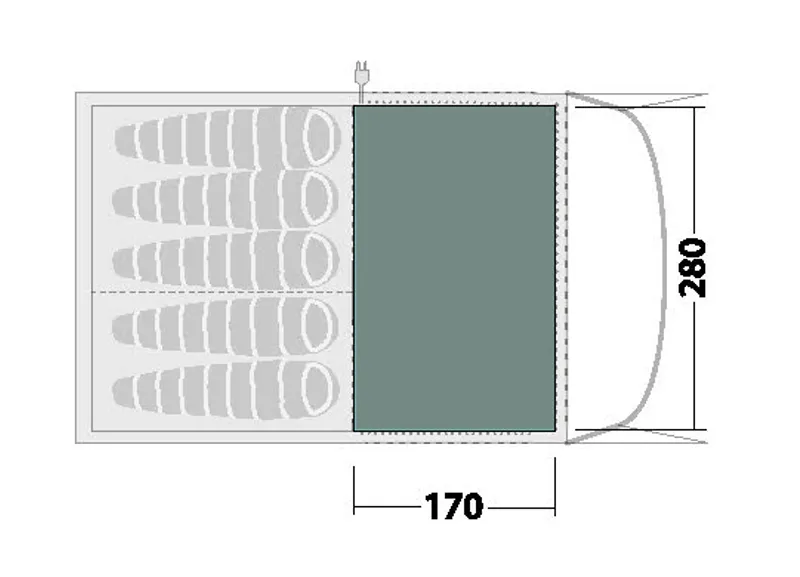 Robens Wolf Moon 5XP Fleece Carpet-2