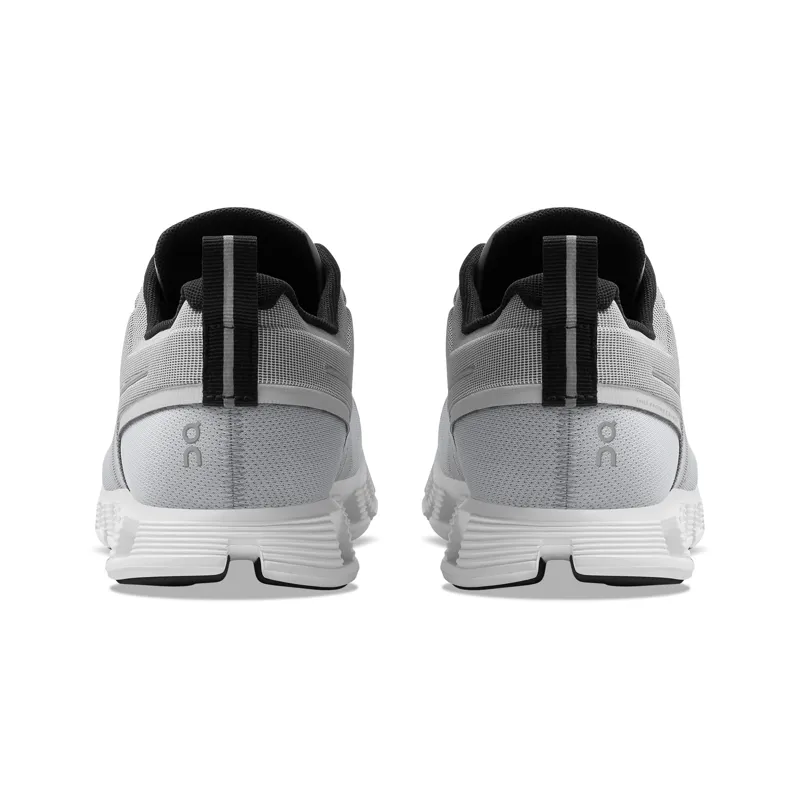 ON Womens Cloud 5 Waterproof Shoes - Glacier-White-3