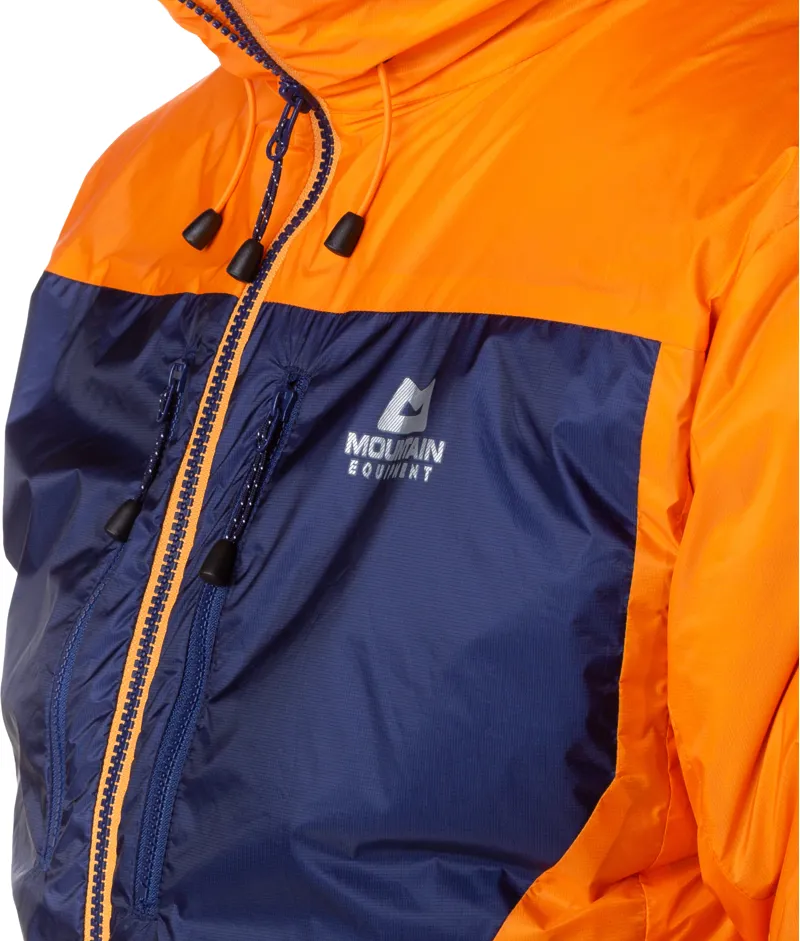 Mountain Equipment Mens Kryos Jacket - Mango - Medieval Blue-7