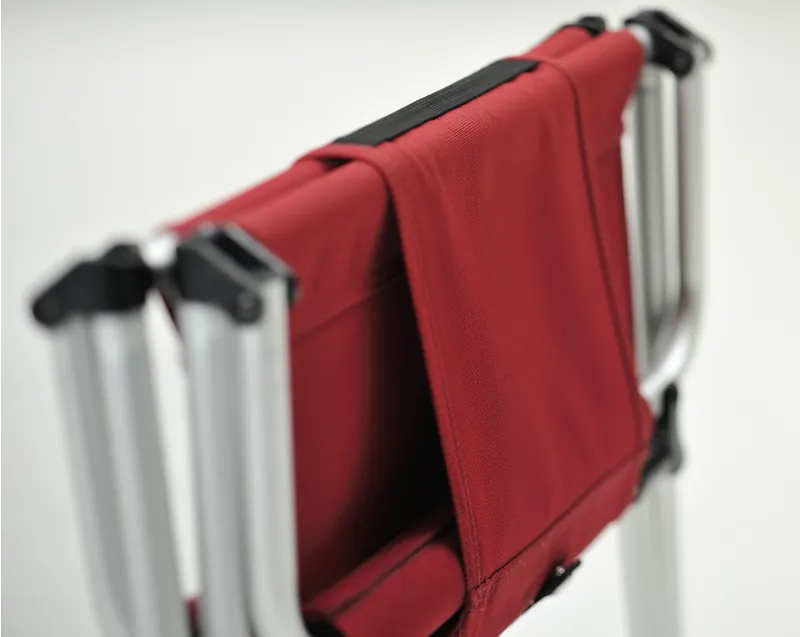 Snow Peak Folding Chair Wide - Red-6