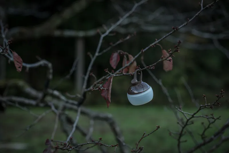 Snow Peak Mini Hozuki Lantern - Bark-9