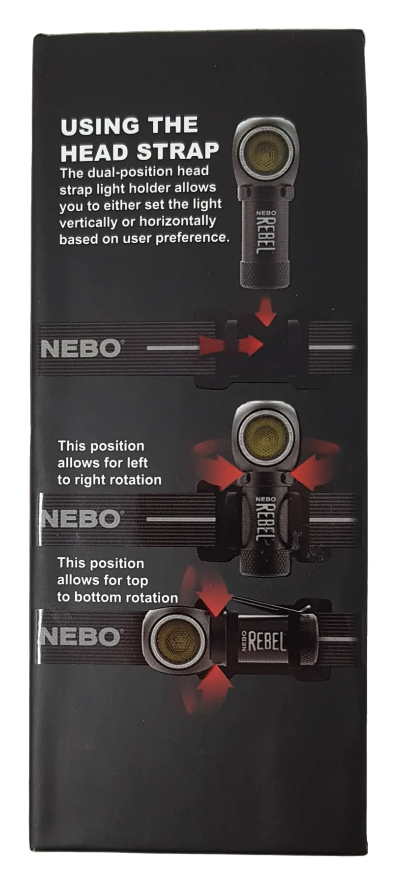 NEBO Rebel Rechargeable Headlamp-8