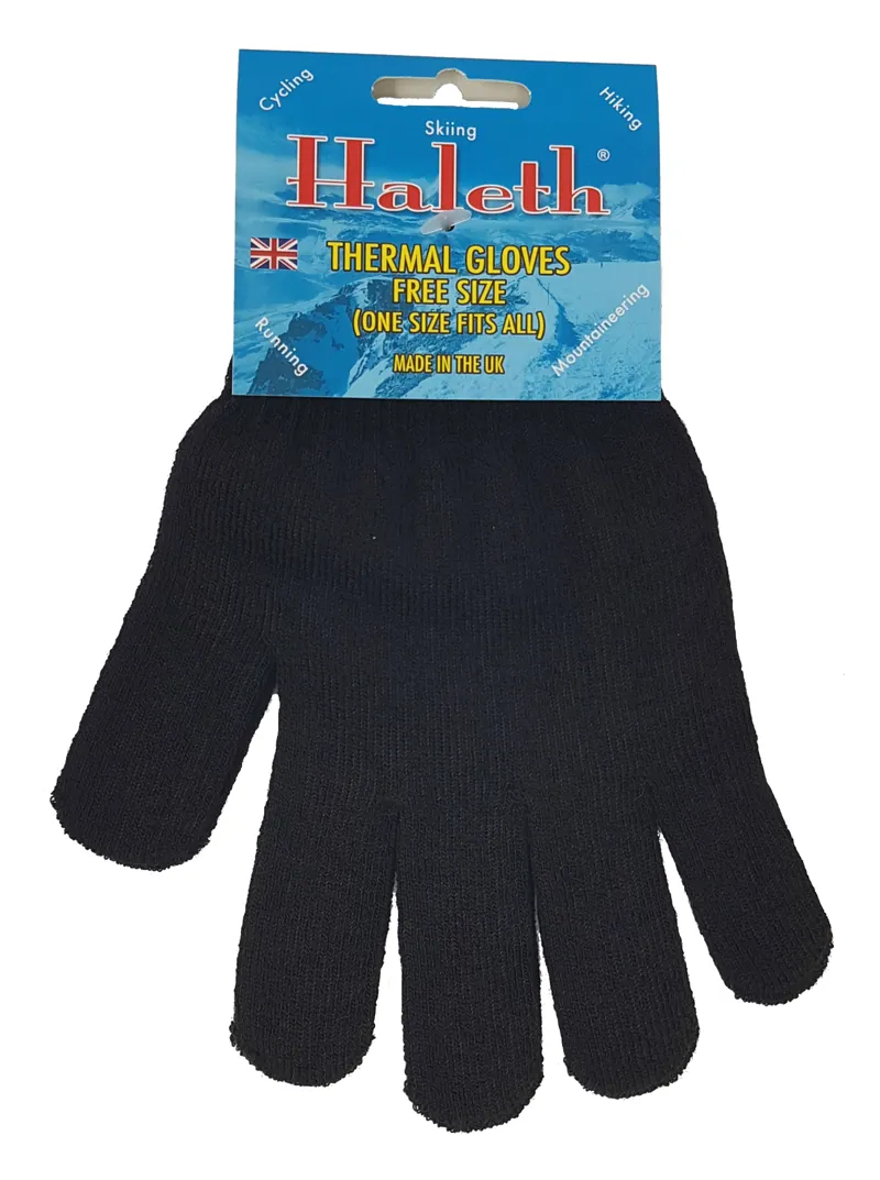 Haleth Meraklon Thermal Glove - Black