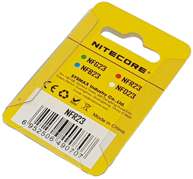 Nitecore Red Filter - 23mm-2