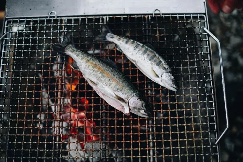 Snow Peak Fireplace Grill  - L-11