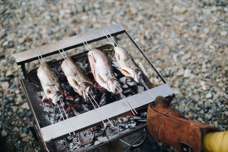 Snow Peak Fireplace Grill Bridge - L-8